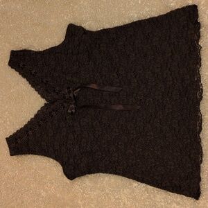 Beautiful INC brown top Size XL